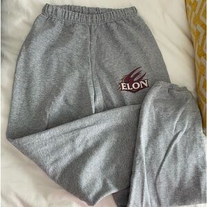 Elon University sweatpants